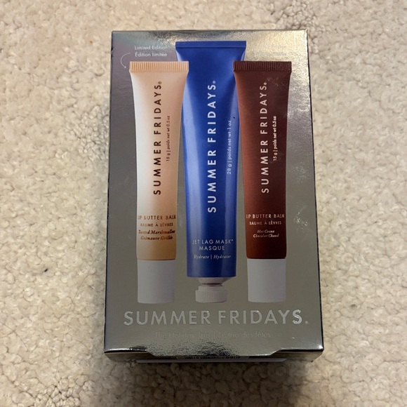 Summer Fridays Other - New in Box Limited Edition Summer Fridays Lip Balm & Mask Trio Marshmallow Cocoa